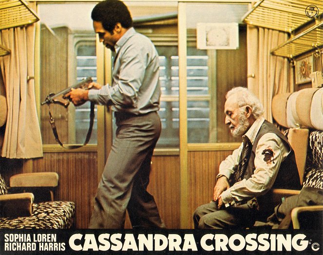 Cassandra Crossing - Lobbykarten - O.J. Simpson, Lee Strasberg