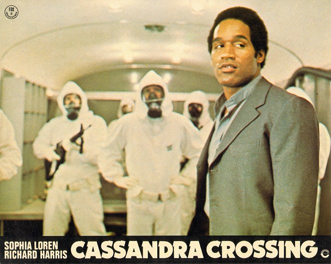 Cassandra Crossing - Lobbykarten - O.J. Simpson