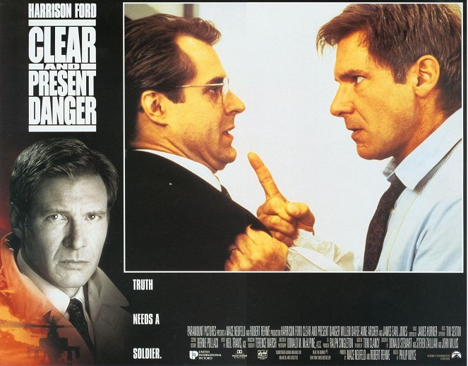 Clear and Present Danger - Lobbykaarten - Harrison Ford