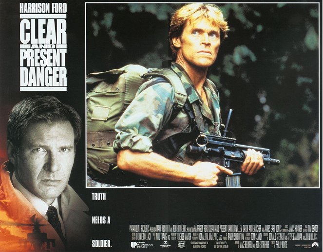 Clear and Present Danger - Lobby Cards - Willem Dafoe