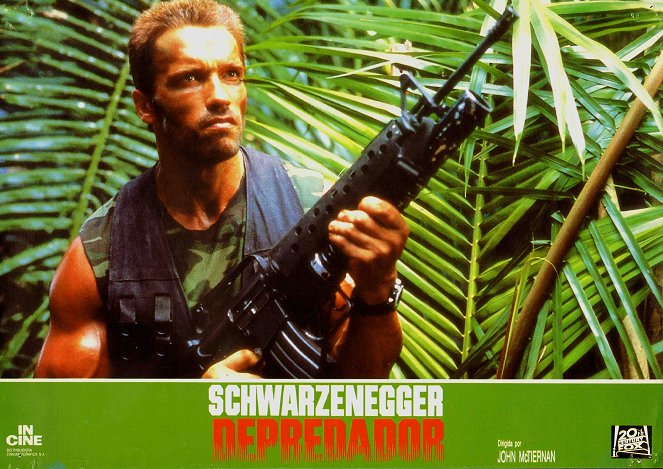 Predator - saalistaja - Mainoskuvat - Arnold Schwarzenegger