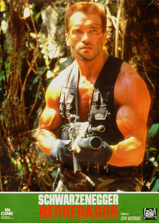 Depredador - Fotocromos - Arnold Schwarzenegger