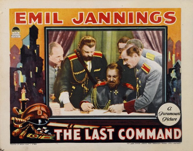 The Last Command - Cartões lobby
