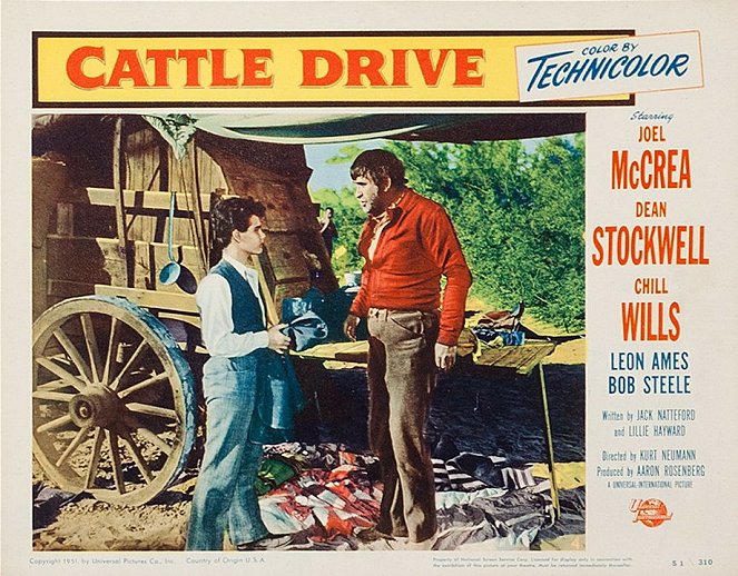 Cattle Drive - Lobby Cards
