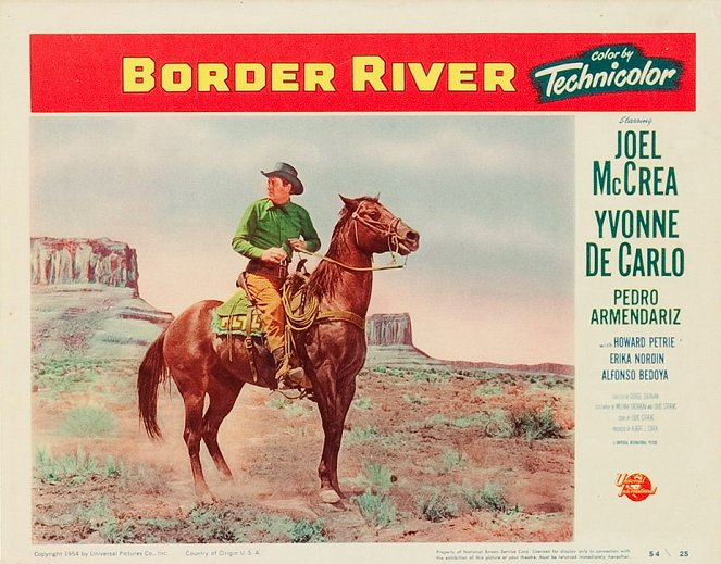 Border River - Lobby Cards