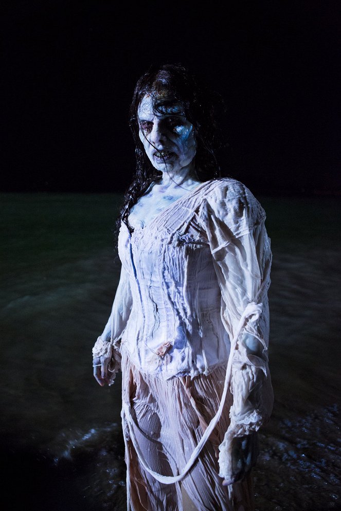 Grimm - La Llorona - De filmagens - Angela Alvarado