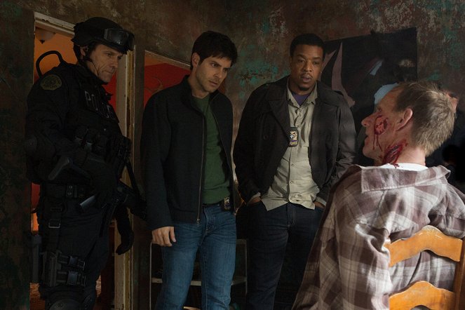 Grimm - The Hour of Death - Photos - Glen Baggerly, David Giuntoli, Russell Hornsby, Michael Patten