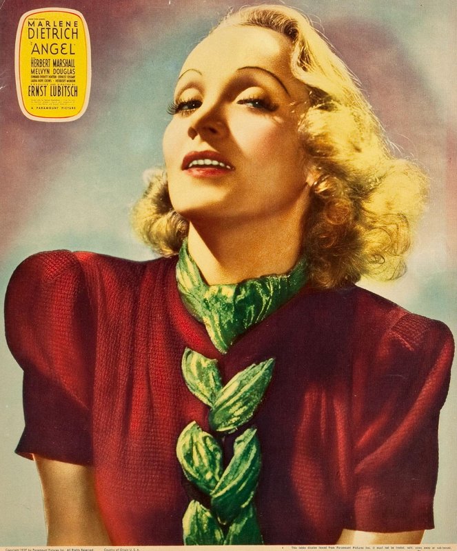 Ange - Cartes de lobby - Marlene Dietrich