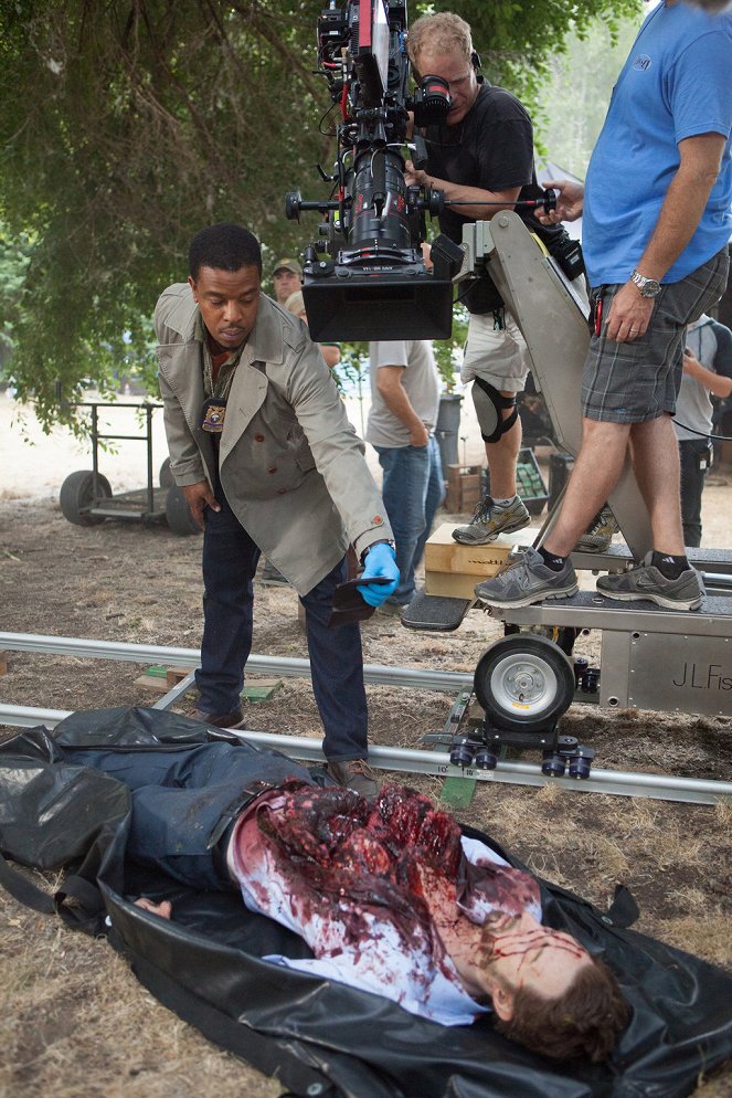 Grimm - Un plat qui se mange froid - Tournage - Russell Hornsby