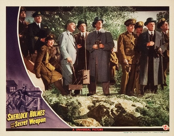 Sherlock Holmes and the Secret Weapon - Lobbykaarten