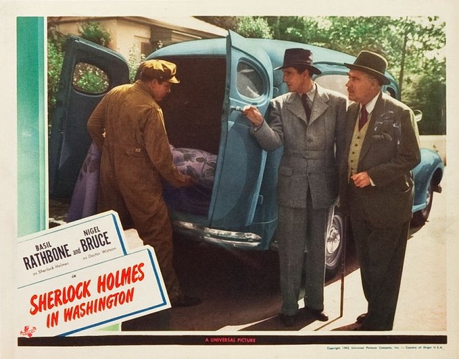 Sherlock Holmes in Washington - Cartões lobby