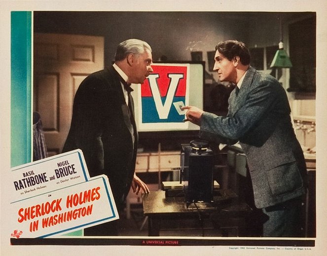 Sherlock Holmes in Washington - Lobby Cards