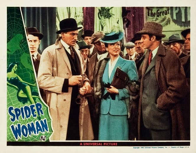 Sherlock Holmes and the Spider Woman - Lobby Cards
