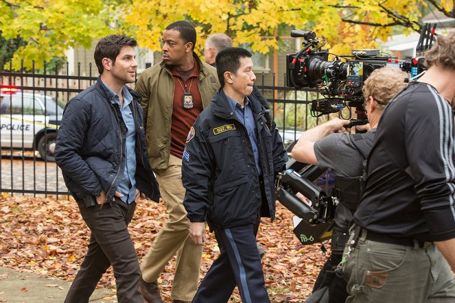 Grimm - Season 3 - The Good Soldier - Making of - David Giuntoli, Russell Hornsby, Reggie Lee