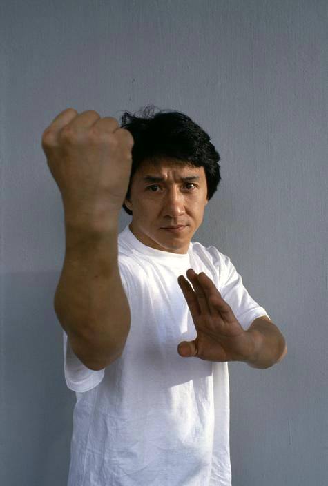 Legenda o opilém Mistrovi - Z natáčení - Jackie Chan