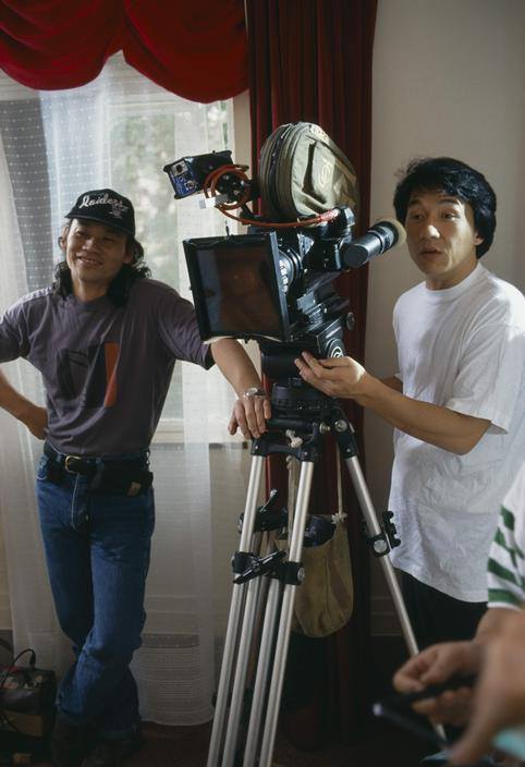 Legenda o opilém Mistrovi - Z natáčení - Jackie Chan
