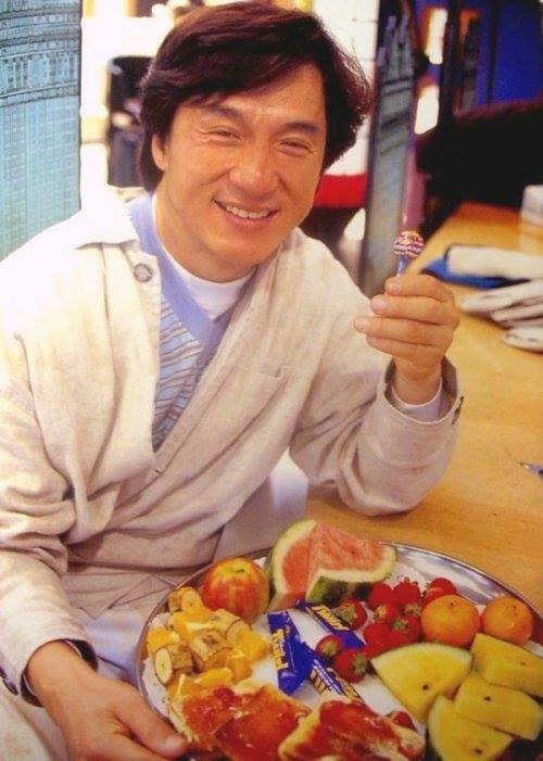 Terč - Z natáčení - Jackie Chan