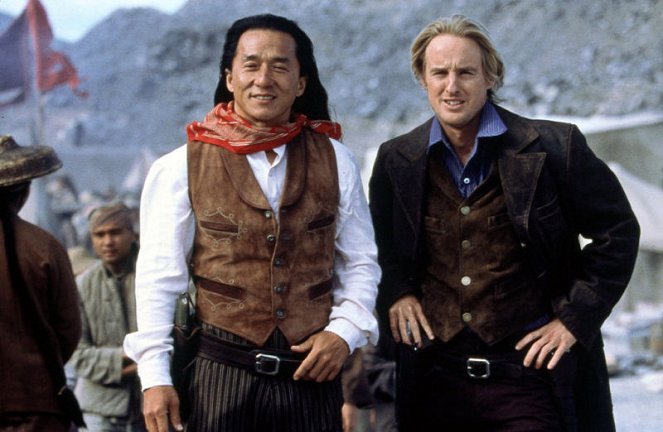 Tenkrát na východě - Z natáčení - Jackie Chan, Owen Wilson