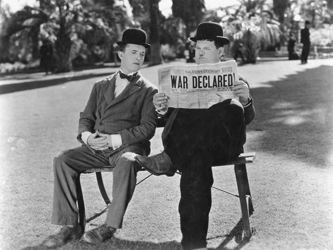 Laurel & Hardy - Vergiss deine Sorgen - Filmfotos - Stan Laurel, Oliver Hardy