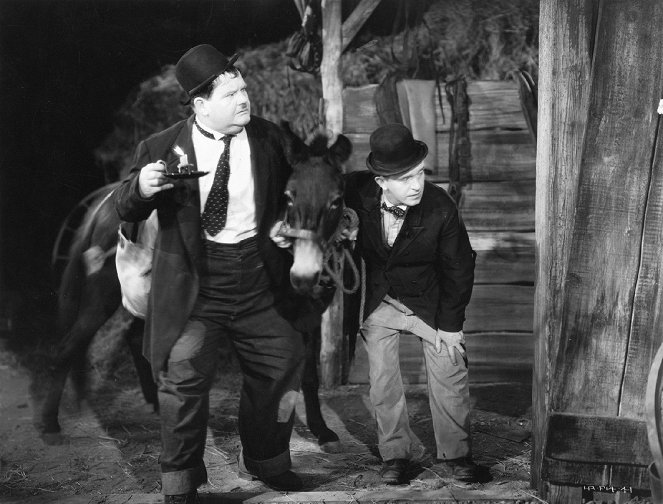 Laurel y Hardy en el Oeste - De la película - Oliver Hardy, Stan Laurel