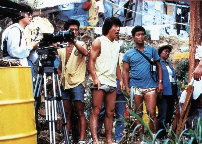 Police Story - Z natáčení - Jackie Chan