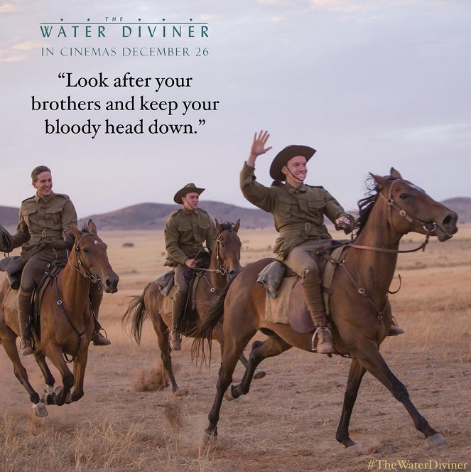 The Water Diviner - Lobby Cards - Ryan Corr, James Fraser
