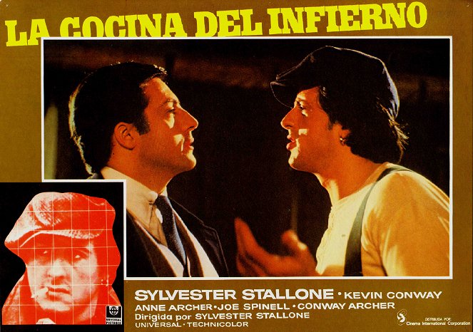 La Taverne de l'enfer - Cartes de lobby - Sylvester Stallone