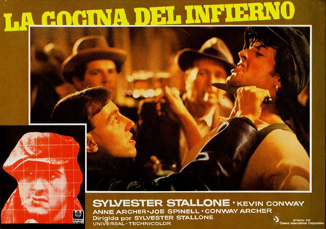 La Taverne de l'enfer - Cartes de lobby - Sylvester Stallone