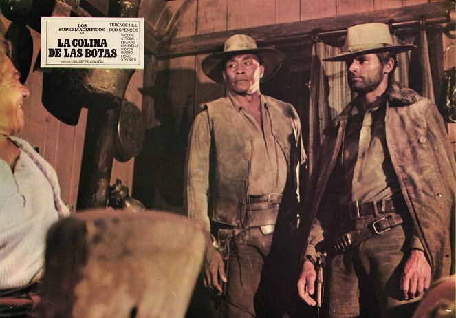 La Colline des bottes - Lobby Cards - Woody Strode, Terence Hill