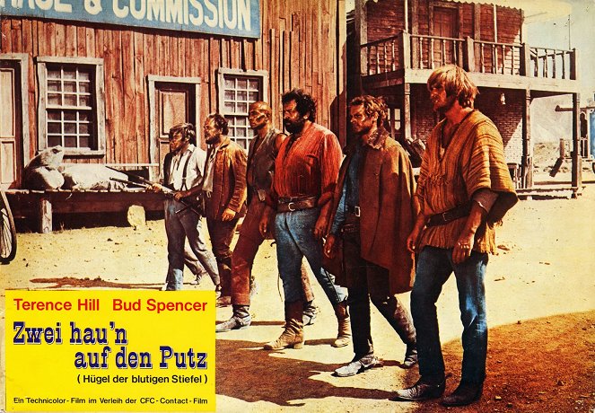 La collina degli stivali - Lobby Cards - Enzo Fiermonte, Woody Strode, Bud Spencer, Terence Hill, George Eastman