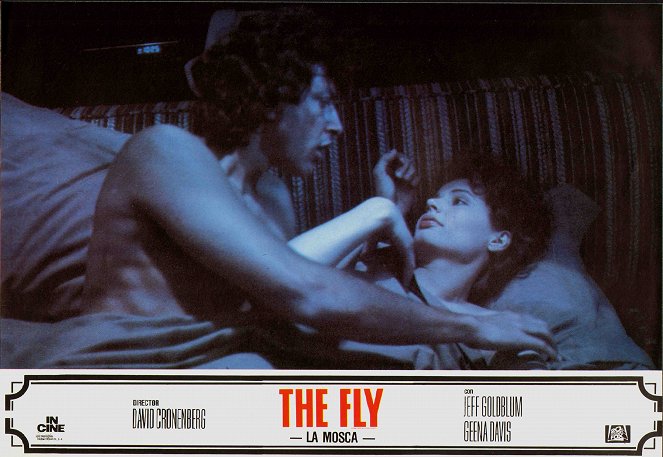 Die Fliege - Lobbykarten - Jeff Goldblum, Geena Davis