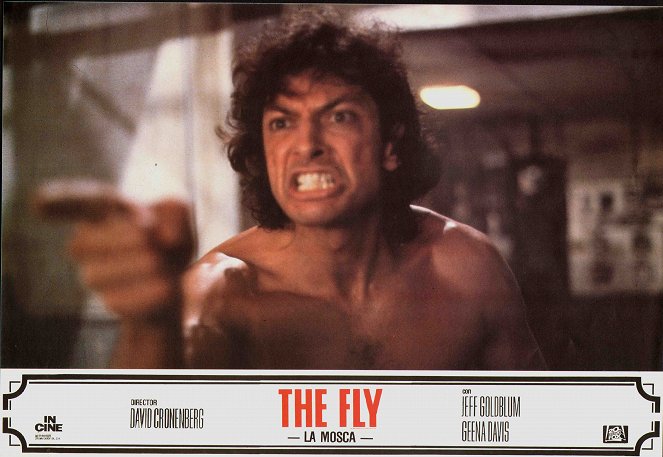 Die Fliege - Lobbykarten - Jeff Goldblum