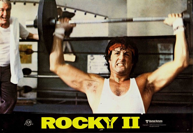 Rocky II - Cartes de lobby - Sylvester Stallone