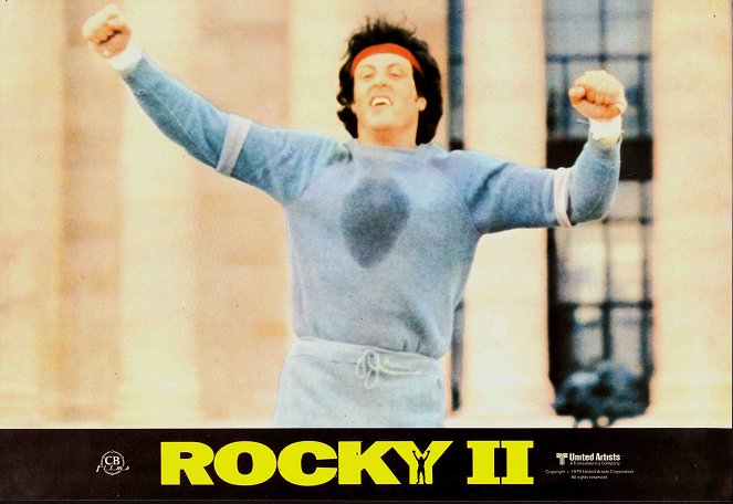 Rocky II - Cartões lobby - Sylvester Stallone