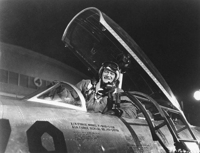 Jet Pilot - Forgatási fotók - John Wayne