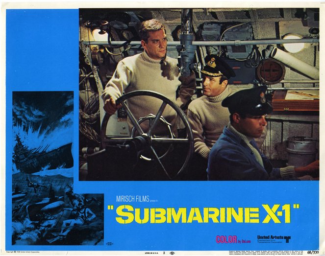 Le Raid suicide du sousm-marin X1 - Cartes de lobby