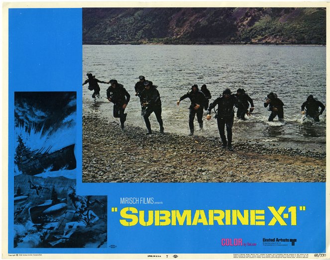 Le Raid suicide du sousm-marin X1 - Cartes de lobby