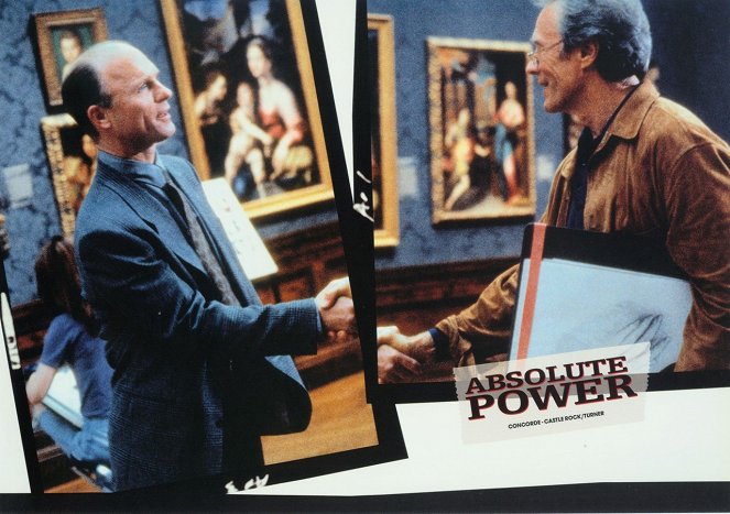 Absolute Power - Lobbykarten - Ed Harris, Clint Eastwood