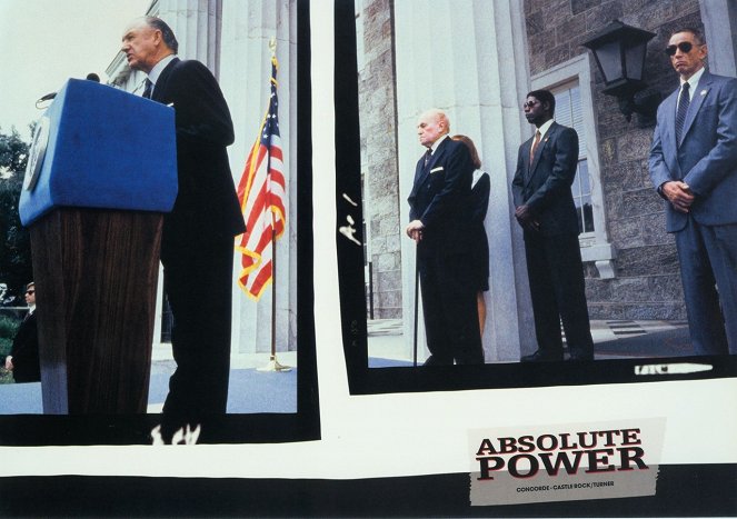 Absolute Power - Lobbykarten - Gene Hackman, E.G. Marshall, Dennis Haysbert, Scott Glenn