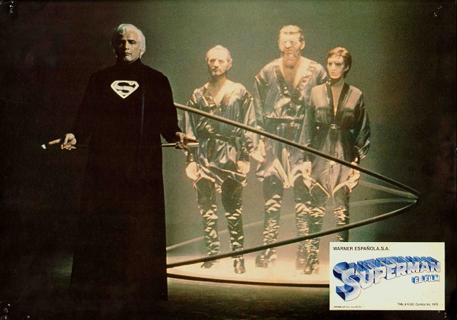 Superman - Lobbykarten - Marlon Brando, Terence Stamp, Jack O'Halloran, Sarah Douglas