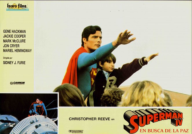 Superman 4. - Superman és a sötétség hatalma - Vitrinfotók