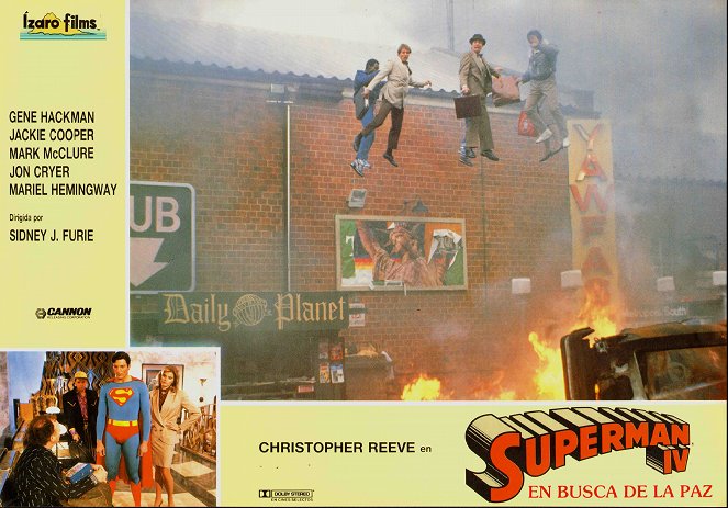 Superman IV - Cartes de lobby