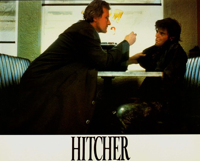 The Hitcher - Lobby karty - Rutger Hauer, C. Thomas Howell