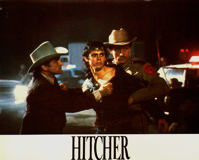 Hitcher, der Highway Killer - Lobbykarten - C. Thomas Howell