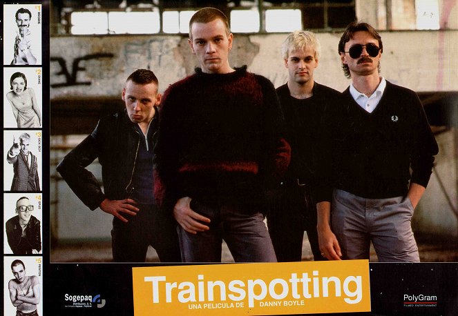 Trainspotting - Fotocromos - Ewen Bremner, Ewan McGregor, Jonny Lee Miller, Robert Carlyle