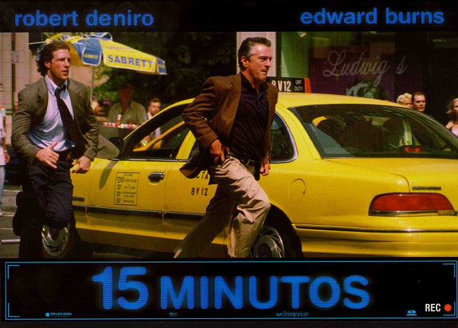 15 Minutos - Cartões lobby - Edward Burns, Robert De Niro