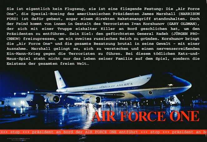 Air Force One (El avión del presidente) - Fotocromos