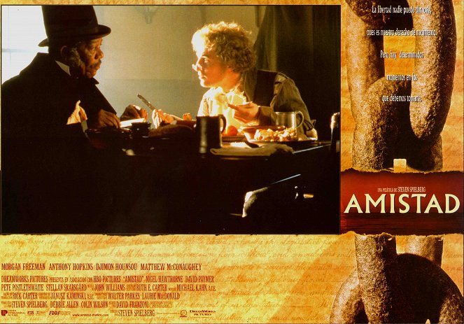 Amistad - Fotocromos - Morgan Freeman, Matthew McConaughey