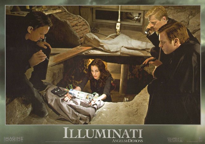 Illuminati - Lobbykarten - Tom Hanks, Ayelet Zurer, Thure Lindhardt, Ewan McGregor