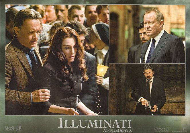 Illuminati - Lobbykarten - Tom Hanks, Ayelet Zurer, Stellan Skarsgård, Pierfrancesco Favino